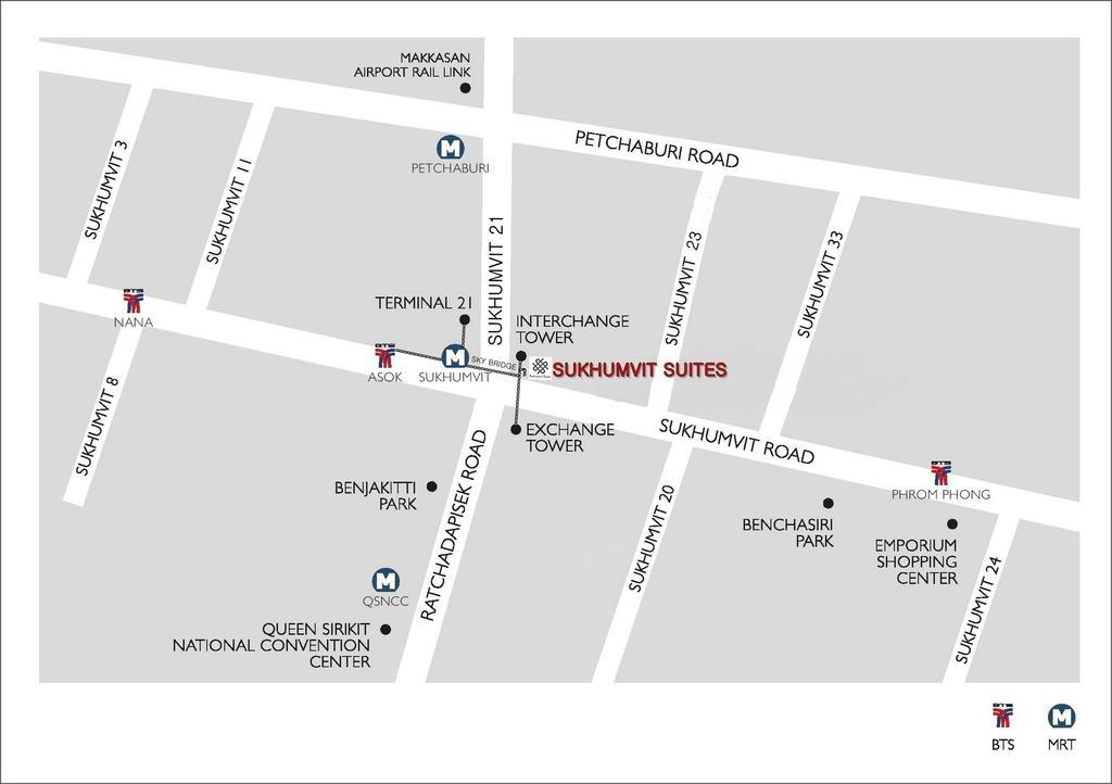 Sukhumvit Suites Hotel Бангкок Екстер'єр фото